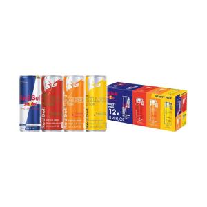 imageRed Bull Energy Drink Variety Pack Energy Drink Red Yellow ampamp Amber with 80mg Caffeine plus Taurine ampamp B Vitamins 84 Fl Oz Pack of 12 CansVariety