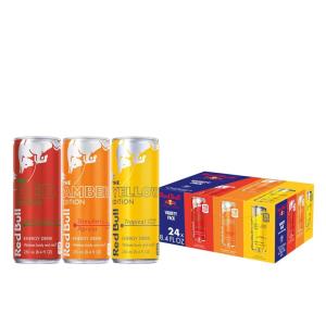 imageRed Bull Energy Drink Variety Pack Energy Drink Red Yellow ampamp Amber with 80mg Caffeine plus Taurine ampamp B Vitamins 84 Fl Oz Pack of 12 CansWatermelon