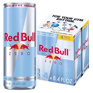 imageRed Bull SugarFree Fuji Apple and Ginger Winter Edition Energy Drink with 80mg Caffeine plus Taurine ampamp B Vitamins 12 Fl Oz 6 Packs of 4 Cans Pack of 24Zero