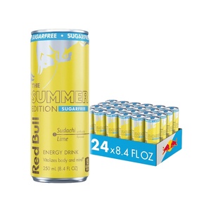 image:imageRed Bull SugarFree Summer Edition Sudachi Lime Energy Drink with 80mg Caffeine plus Taurine amp B Vitamins 84 Fl Oz Pack of 24 CansSugarFree Sudachi Lime