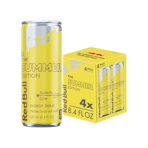 image:imageRed Bull Summer Edition Energy Drink 80mg Caffeine Taurine amp B Vitamins 84oz 4 Pack