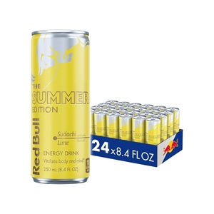 image:imageRed Bull Summer Edition Sudachi Lime Energy Drink with 114mg Caffeine plus Taurine amp B Vitamins 12 Fl Oz Pack of 24 CansSudachi Lime
